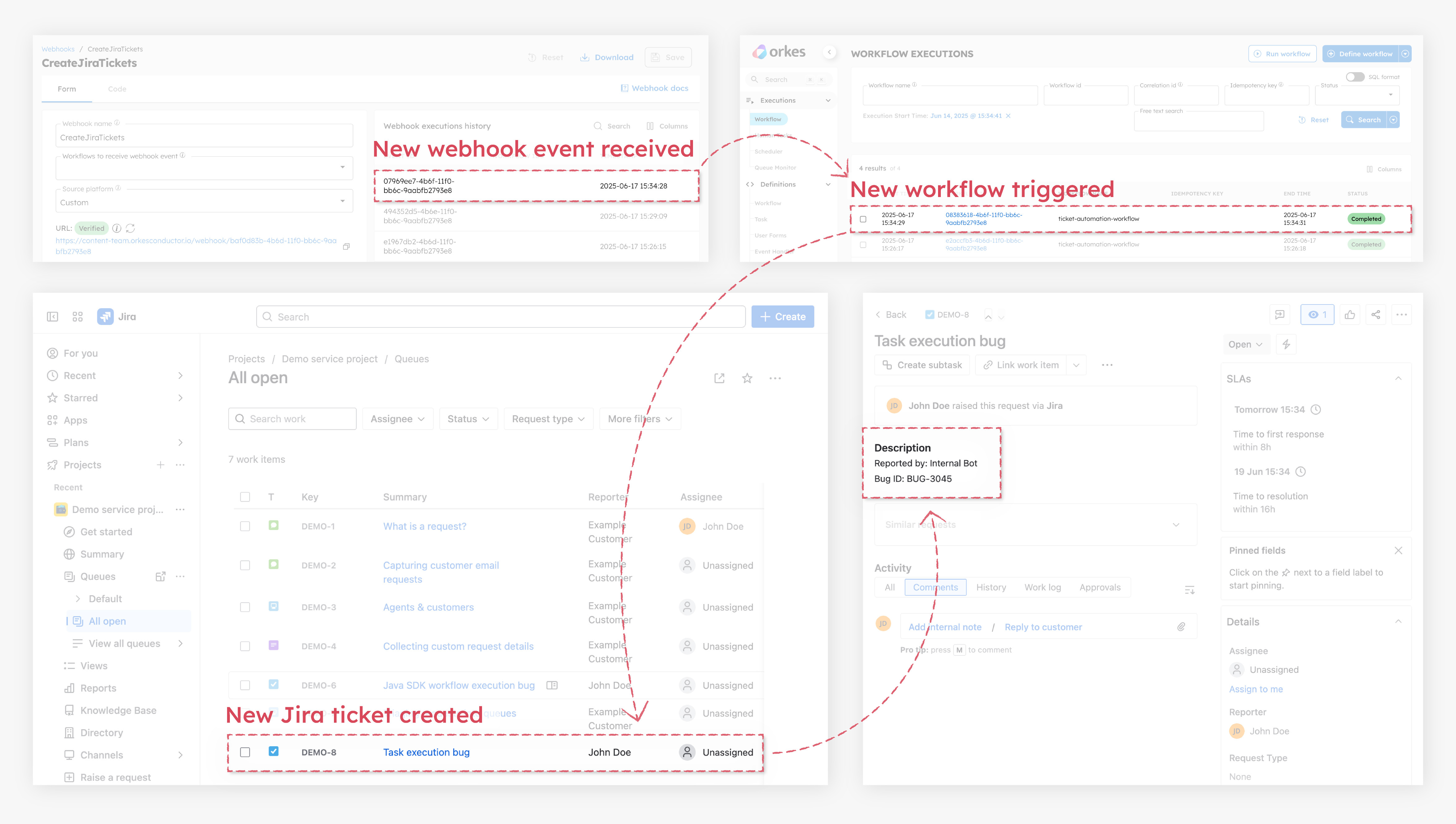 New ticket creation flow for another idempotency key